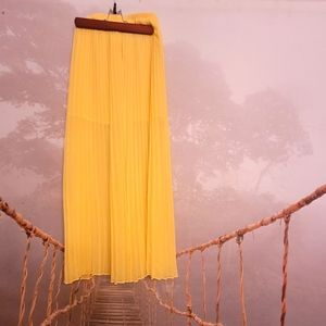 Victoria's Secret Pleated Maxi Skirt